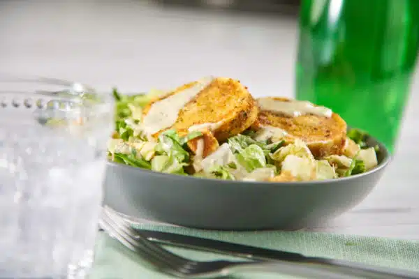 Mozzarella Fritter Salad