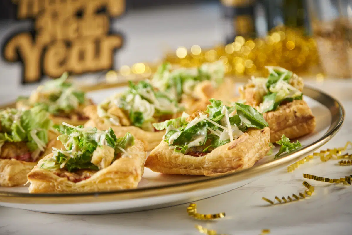 Puff Pastry Tomato Pesto Bites