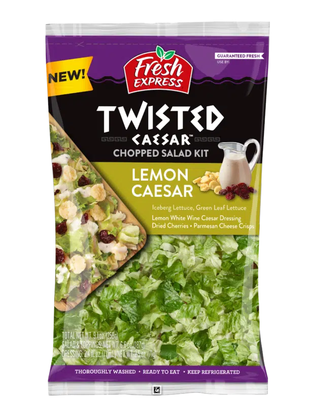 Twisted Casear Chopped Kit Lemon Caesar