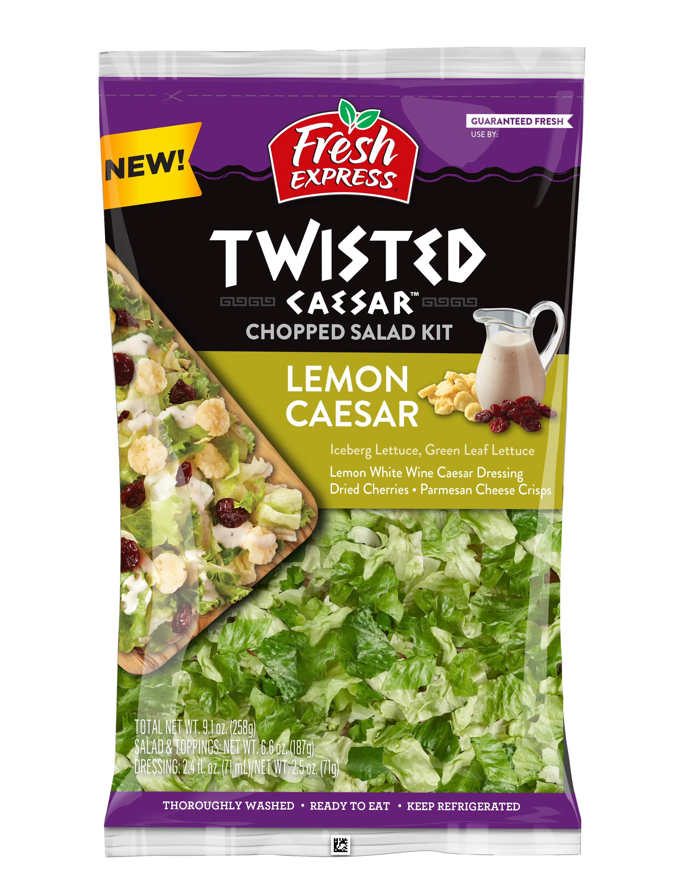 Twisted Casear Chopped Kit Lemon Caesar
