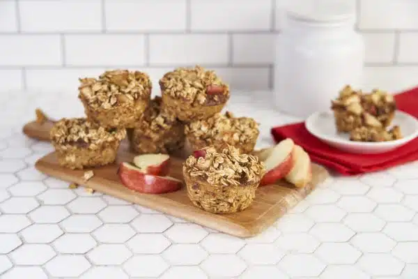 Apple Cinnamon Baked Oatmeal Cups