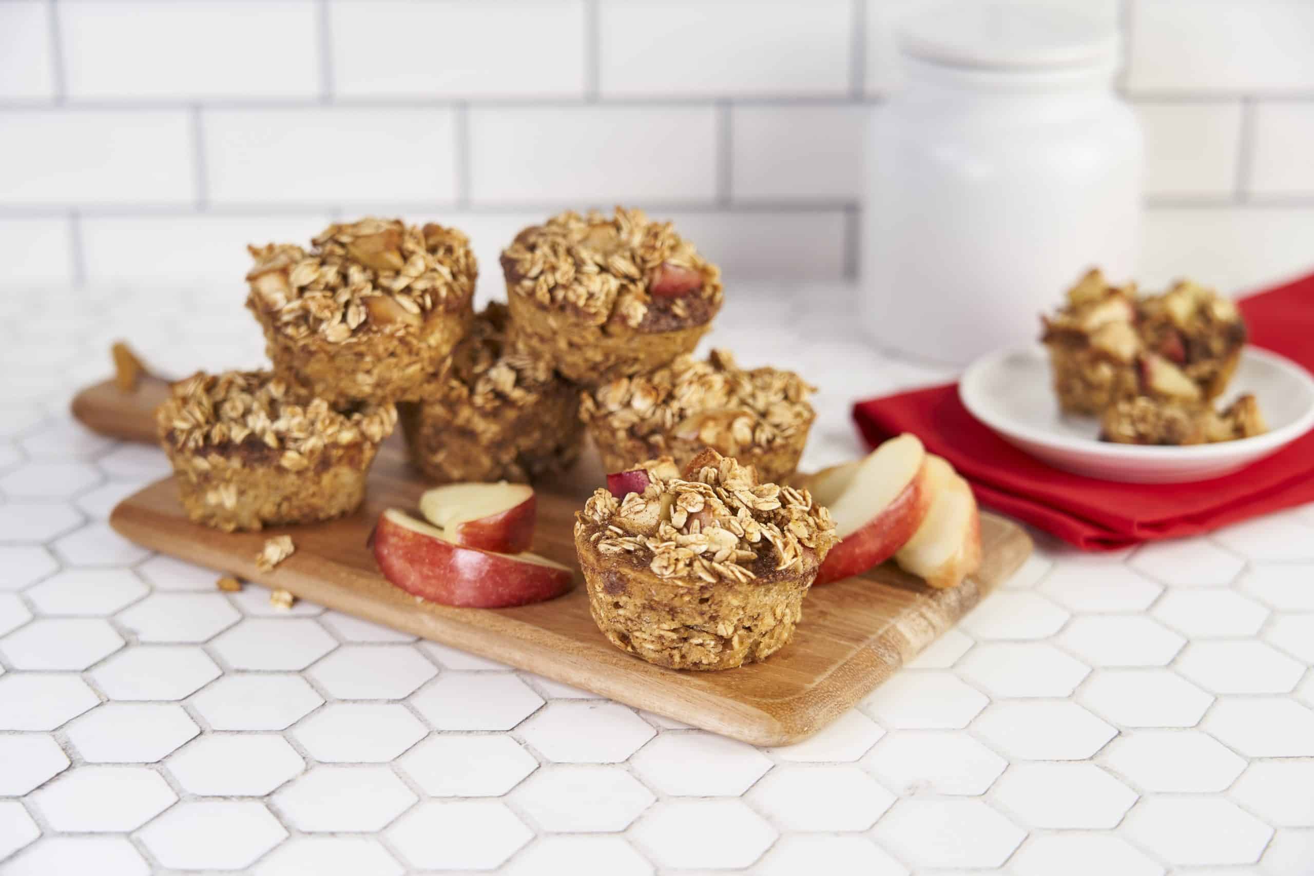 Apple Cinnamon Baked Oatmeal Cups Fresh Express