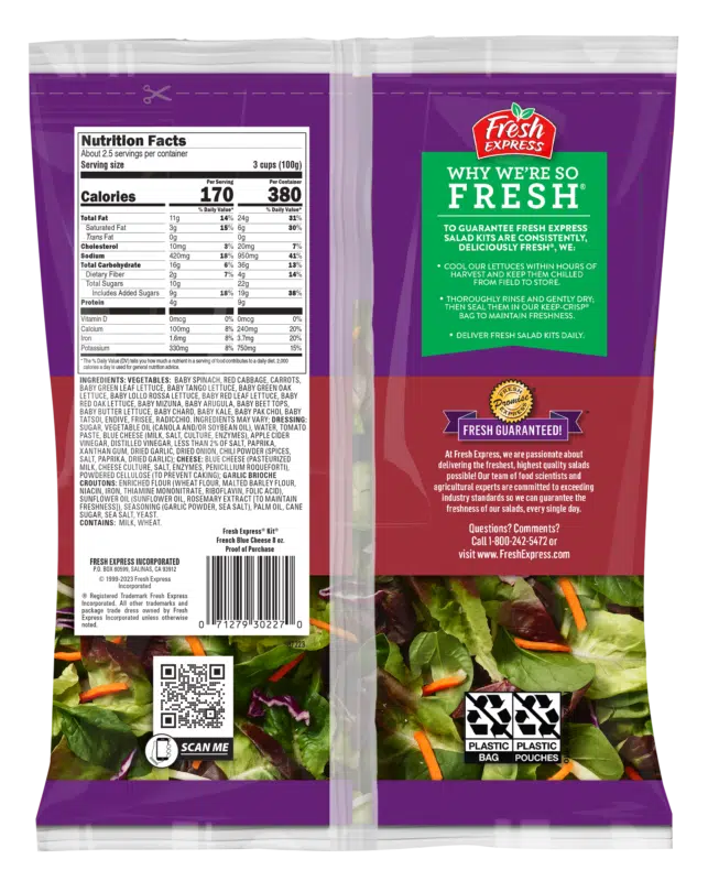 French Blue Cheese Bag