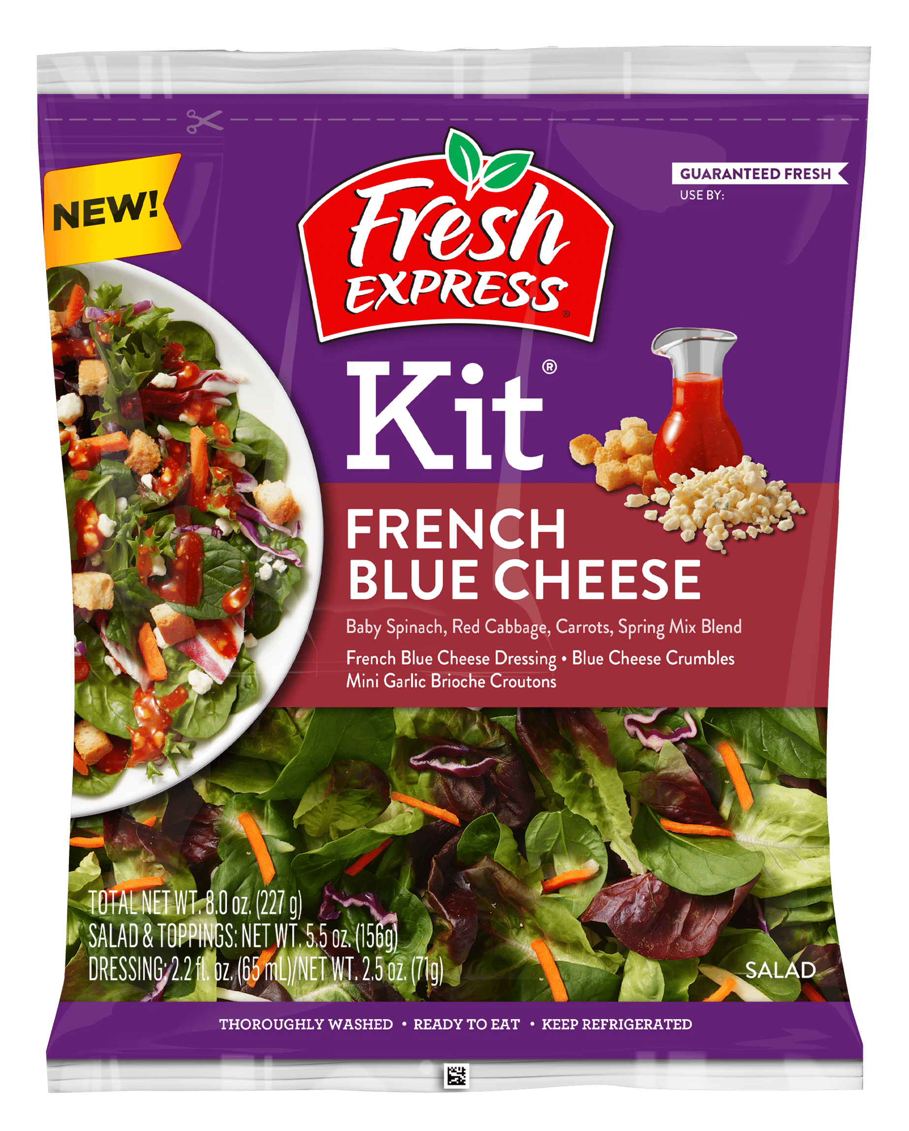 Blue Cheese Salad Kits : Fresh Express Bacon & Bleu
