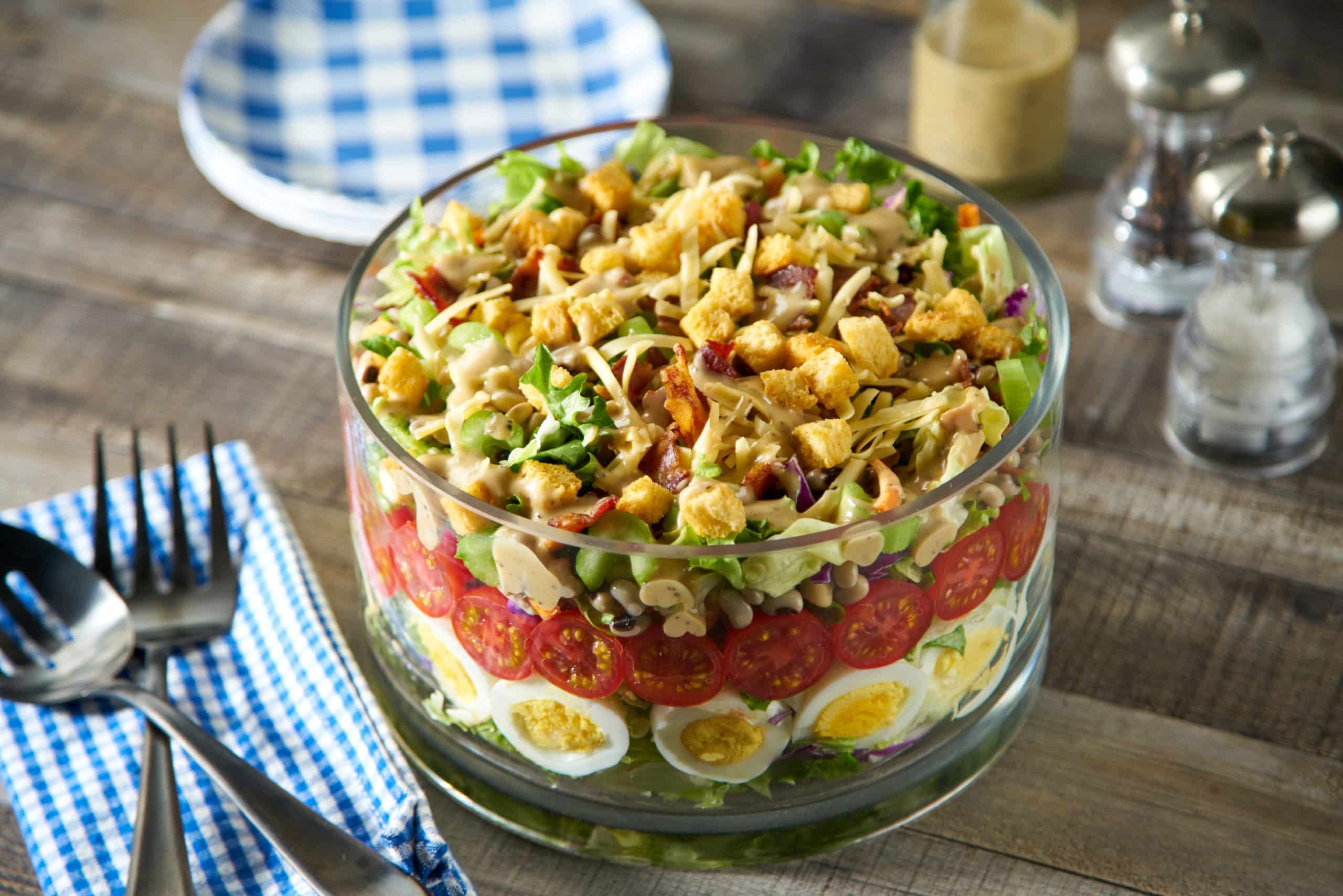 Layered Smokehouse Salad