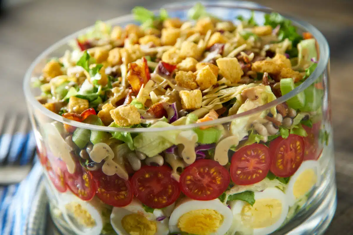 Layered Smokehouse Salad