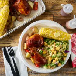 Sheet Pan BBQ Chicken