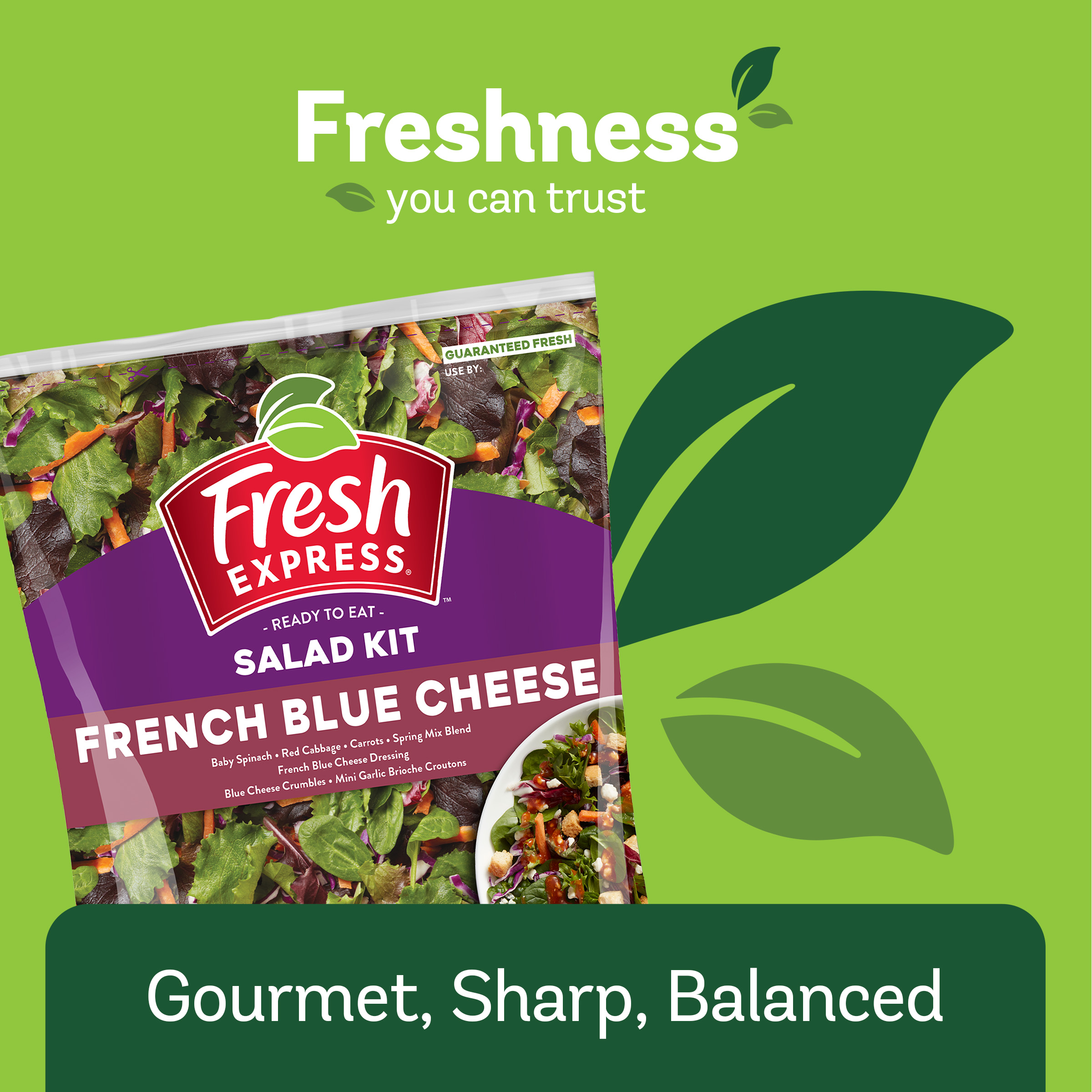 French Blue Cheese Salad Kit - Fresh Express