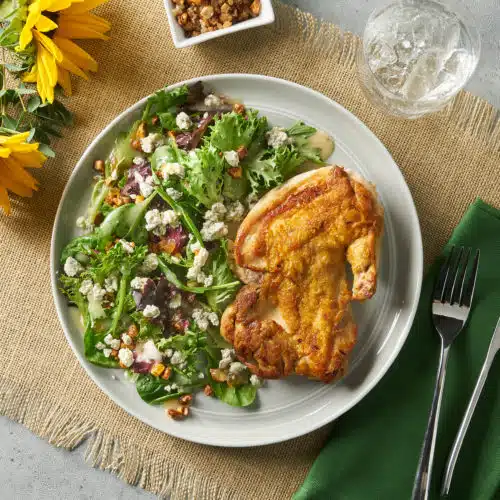 Brick Chicken with Pear Gorgonzola Salad Kit