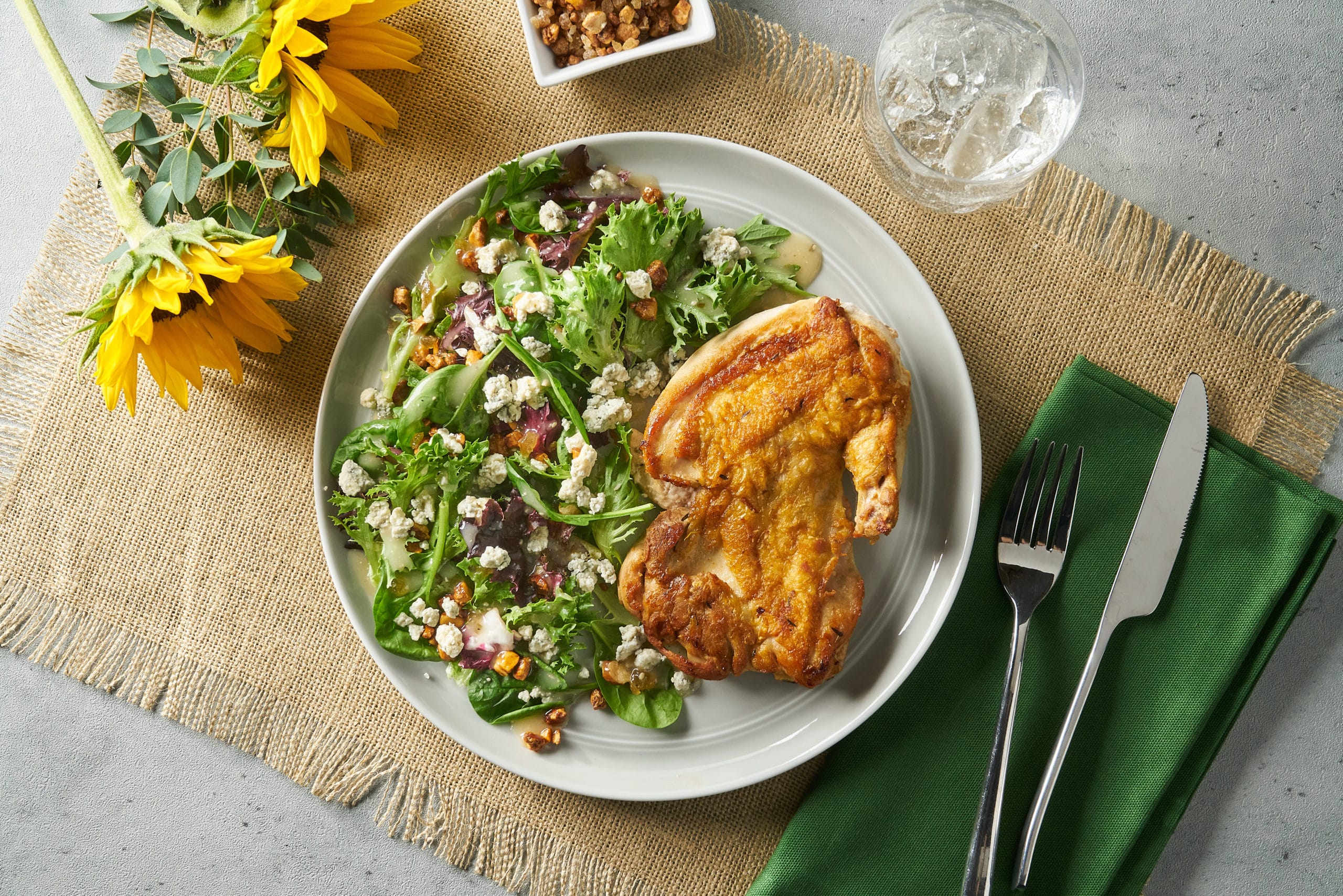 Brick Chicken with Pear Salad Kit Fresh Express