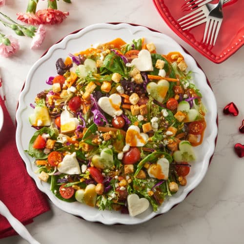 French Blue Cheese Valentine’s Day Salad