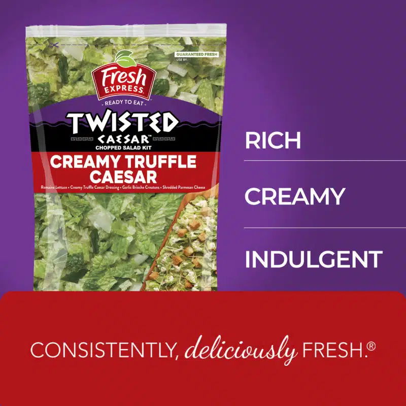 Twisted Caesar Creamy Truffle Caesar Chopped Salad Kit™ Flavor profile