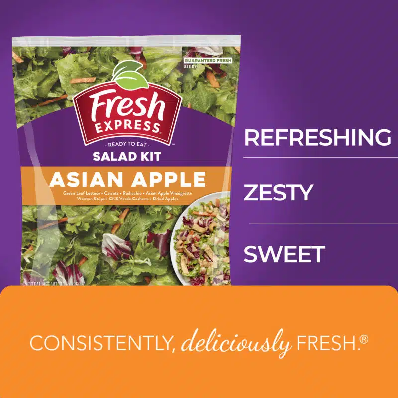 Asian Apple Salad Kit Flavor profile