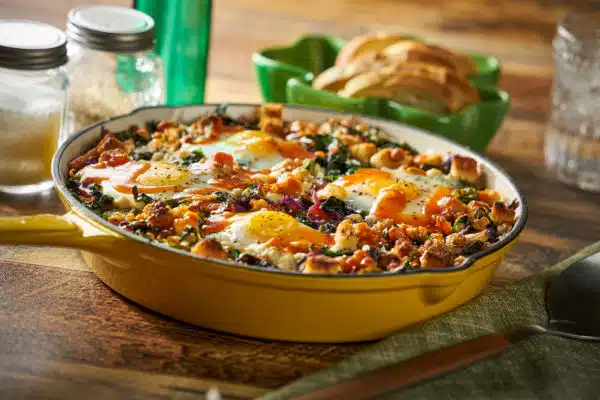 French Shirred Eggs St.Patricks