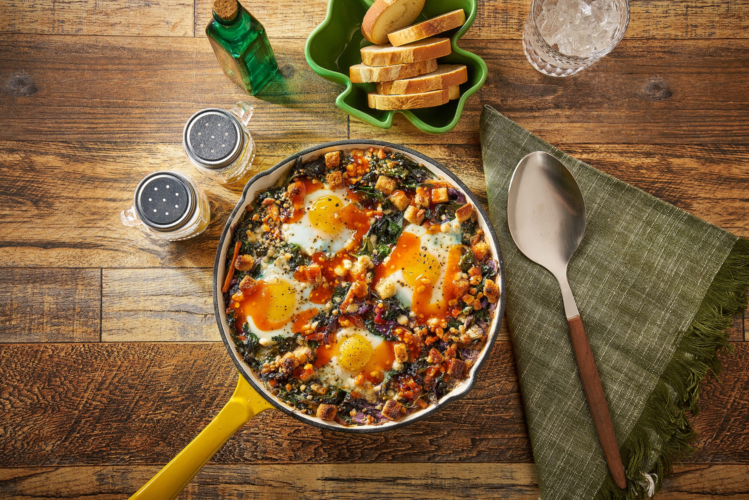 Lucky French Blue Cheese Shirred Eggs - Fresh Express