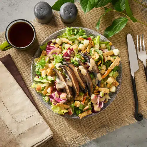 Portobello Mushroom Steak Earth Day Salad