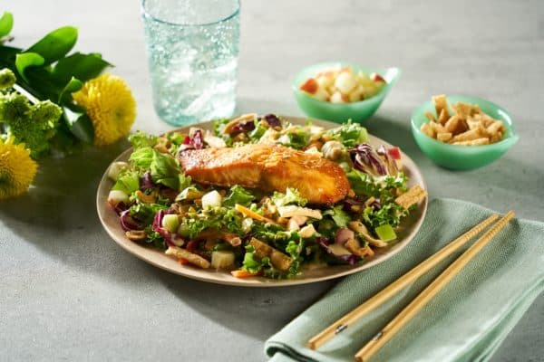 Miso Salmon Asian Apple