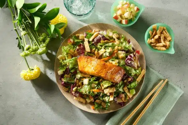 Miso Salmon Asian Apple