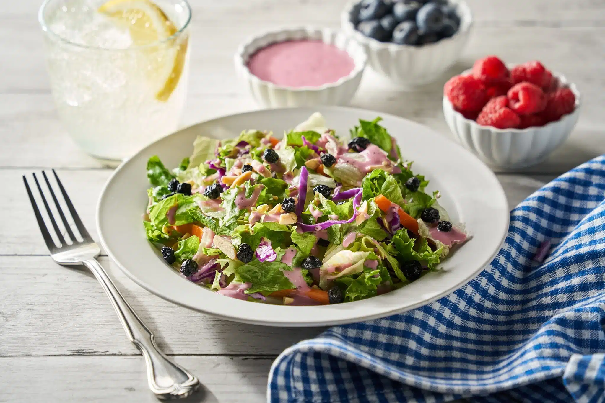 Blueberry Raspberry Salad