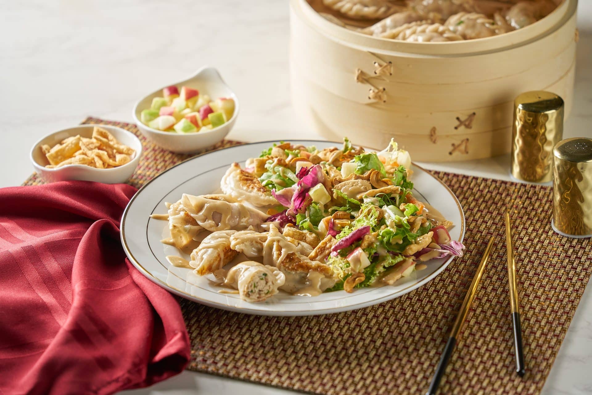 Asian Apple Cha Siu Pork Buns - Fresh Express