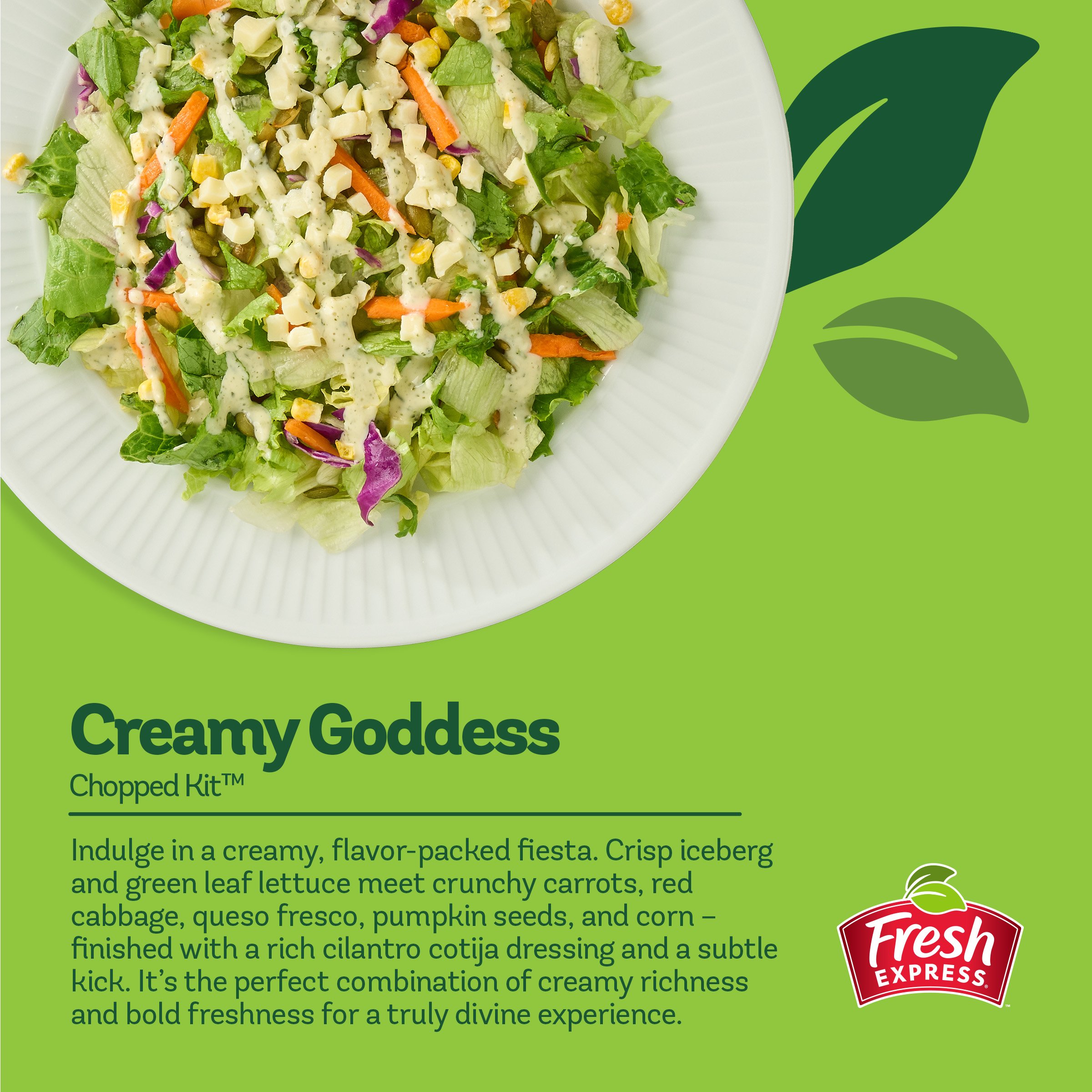 Creamy Goddess Chopped Salad Kit - Fresh Express