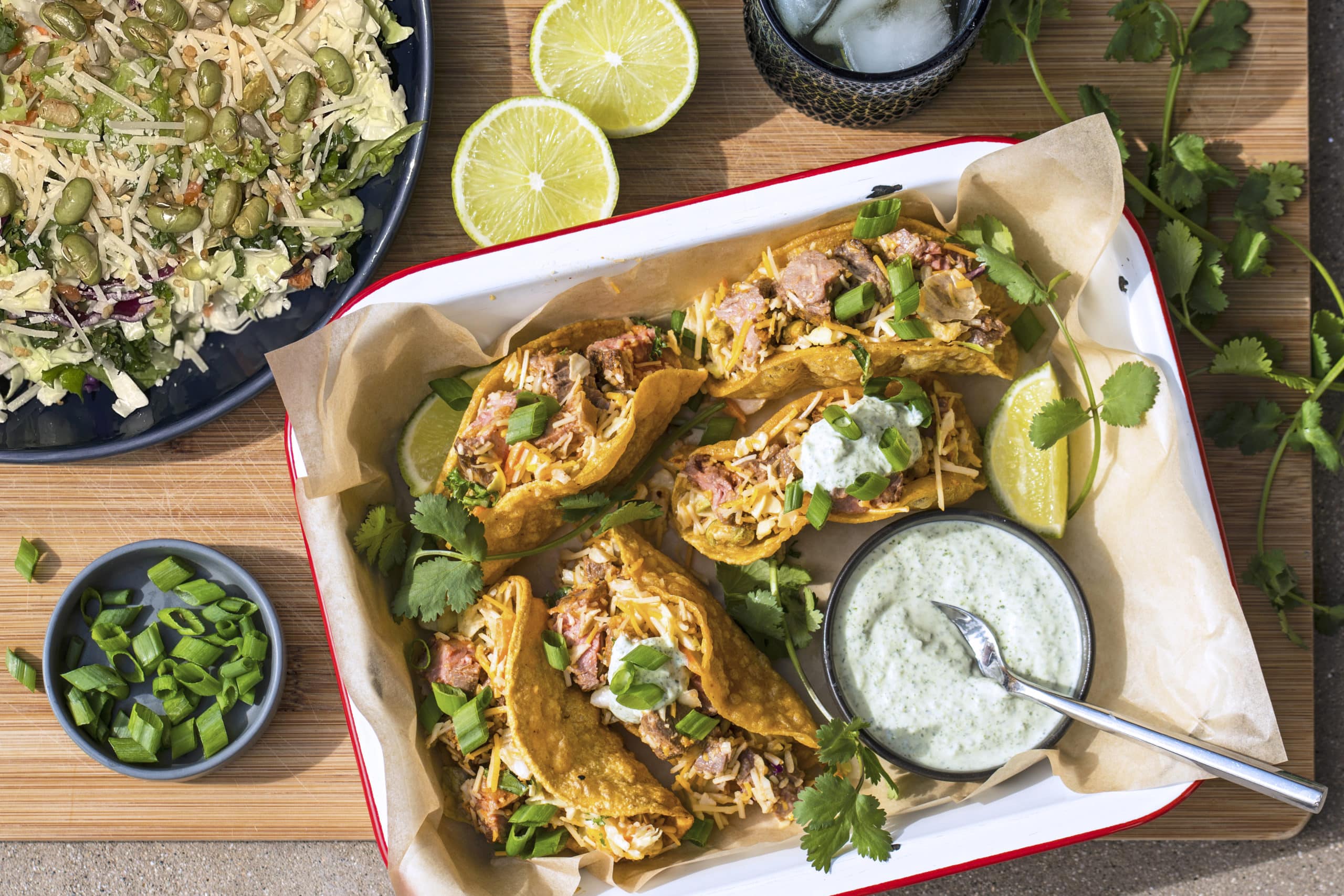 Recipe by Ronnie Woo Crunchy Gochujang Steak Tacos - Fresh Express