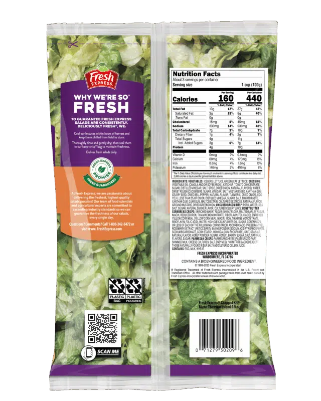 Bacon Thousand Island Chopped Salad Kit