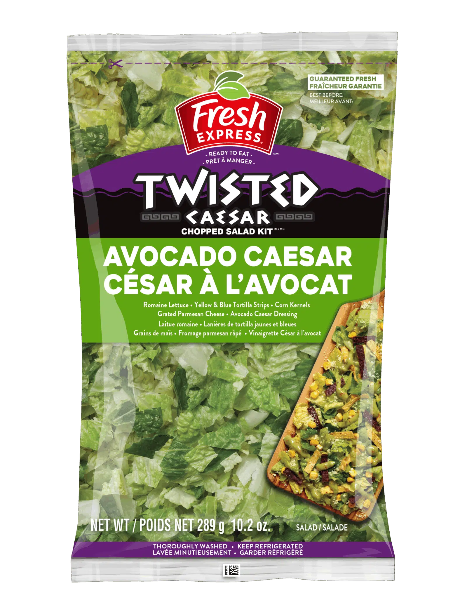 Twisted Caesar Avocado Caesar Chopped Salad Kit