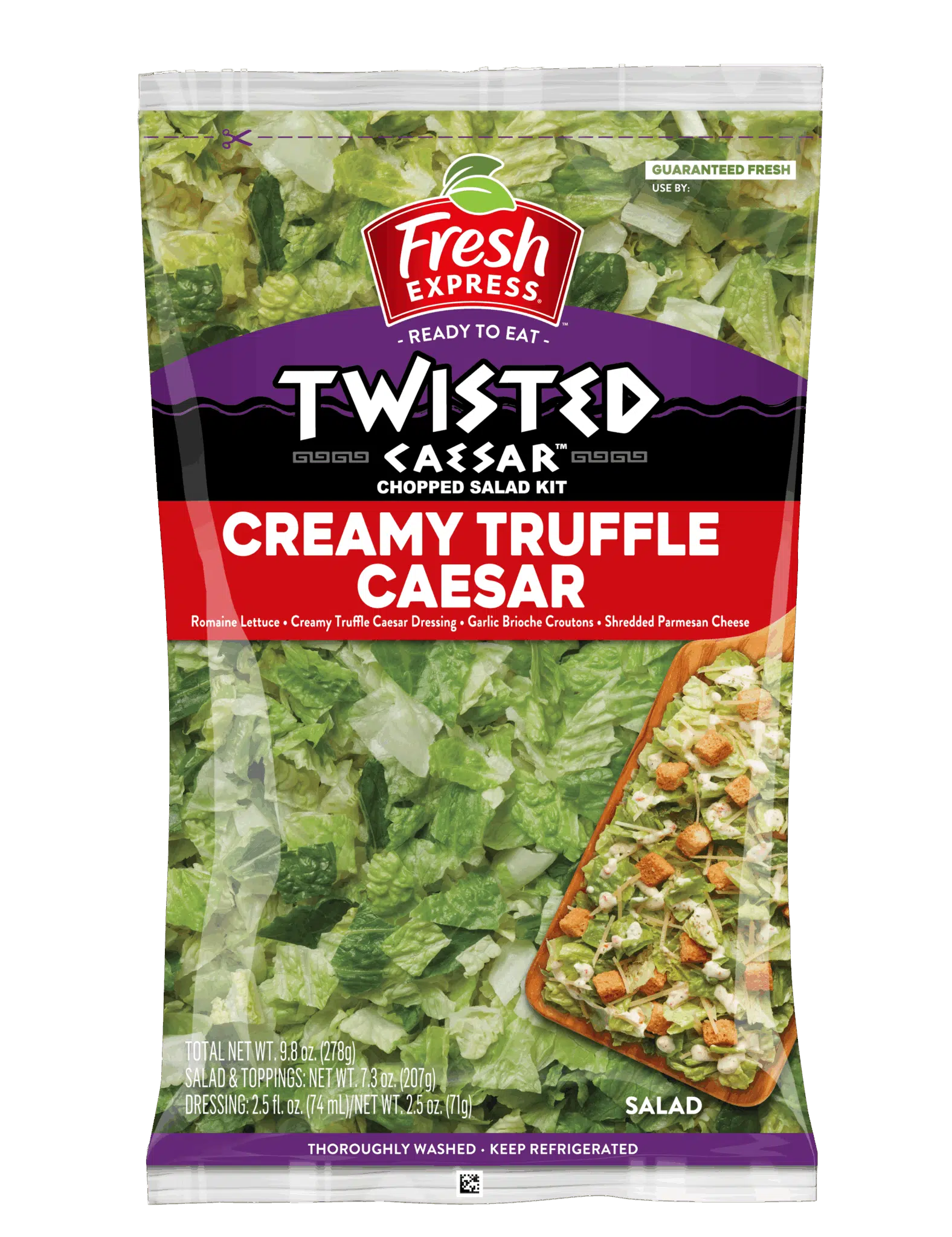 Twisted Caesar Creamy Truffle Caesar Chopped Salad Kit
