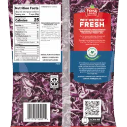 Shredded Red Cabbage