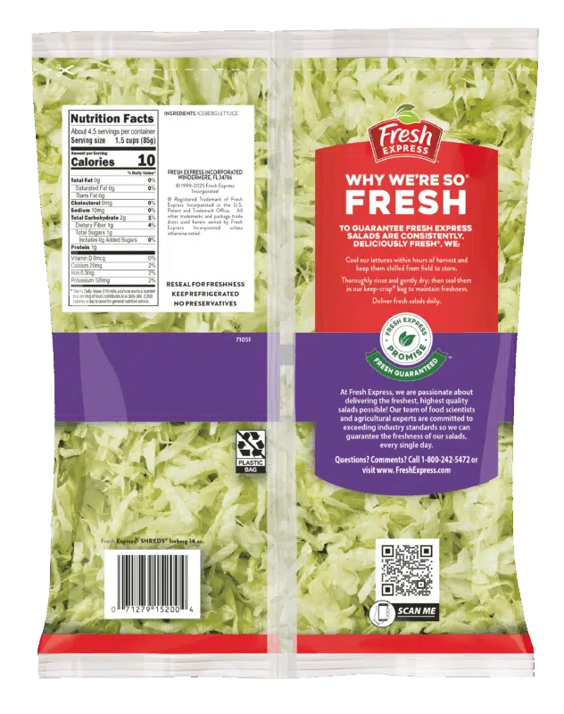 Shreds ® Iceberg