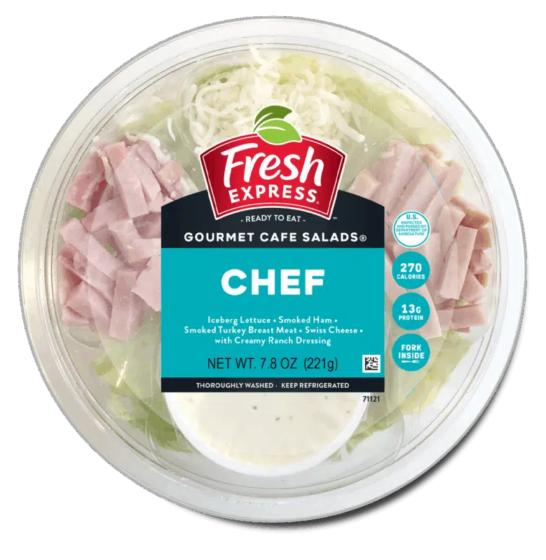 Gourmet Cafe Salads® Chef Salad Kit
