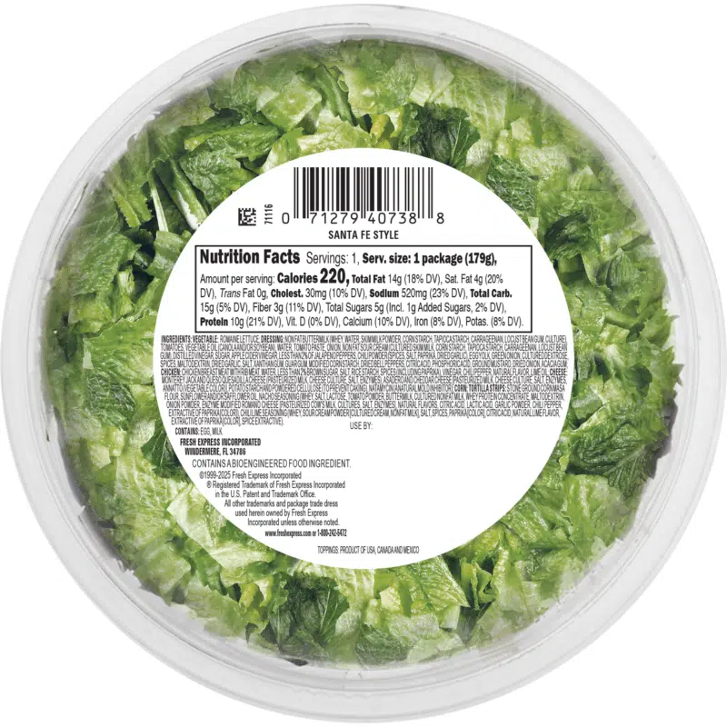 Gourmet Cafe Salads® Santa Fe Style Salad Kit