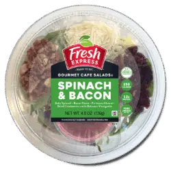 Gourmet Cafe Salads® Spinach & Bacon