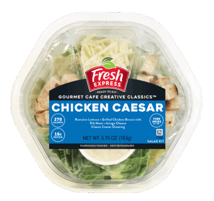 Gourmet Cafe Salads® Chicken Caesar Salad Kit