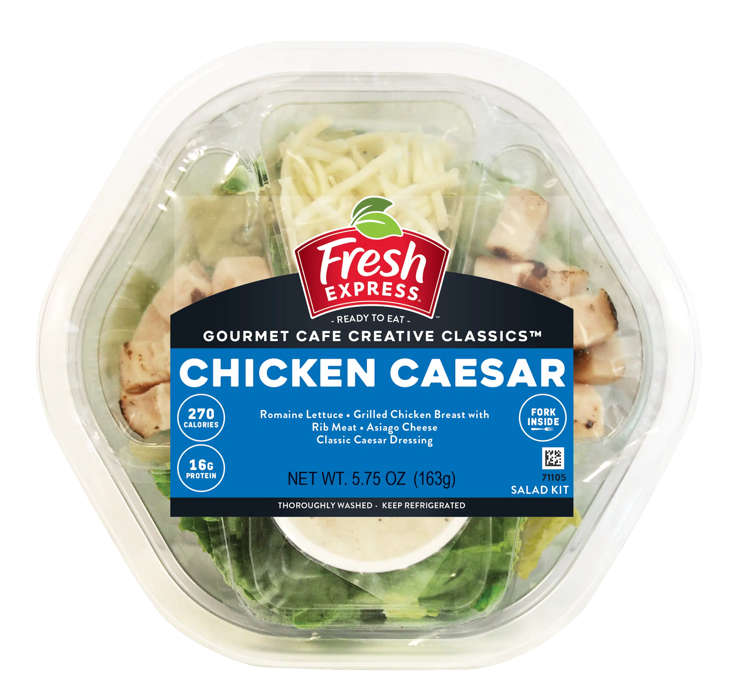 Gourmet Cafe Salads® Chicken Caesar Salad Kit