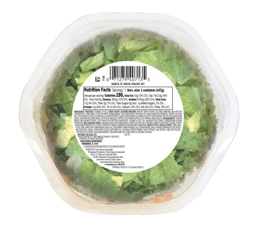 Gourmet Cafe Salads® Santa Fe Salad Kit