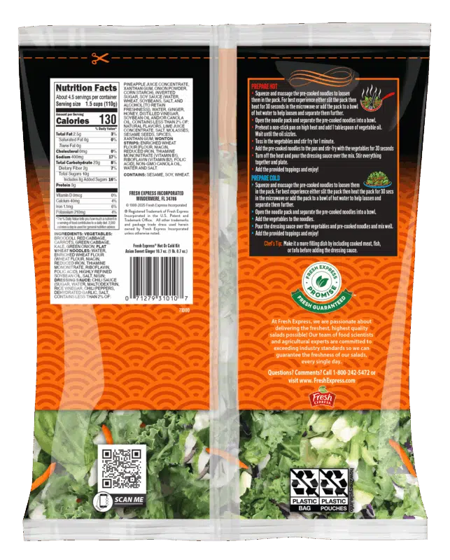 Hot Cold KIT Asian Sweet Ginger Bag 16.7oz
