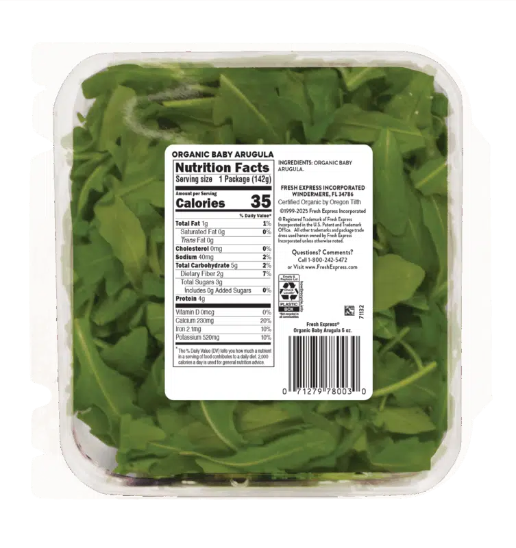 Baby Arugula Organic