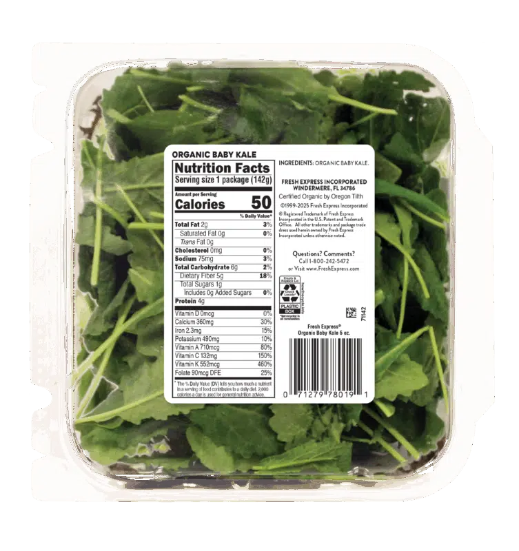 Organic Baby Kale