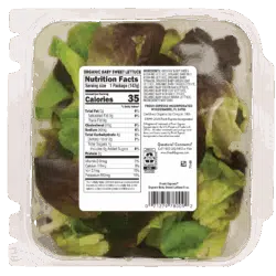 Baby Sweet Lettuce Organic
