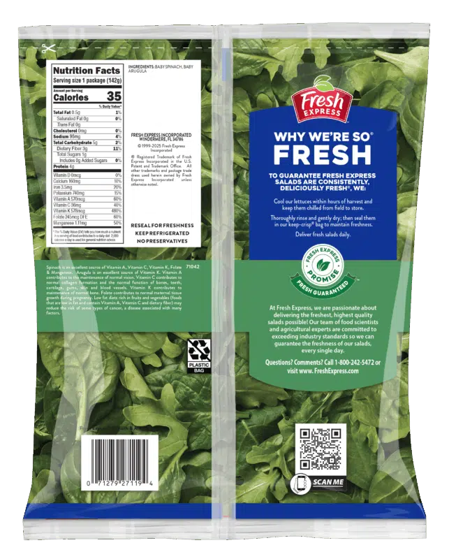 Spinach & Arugula