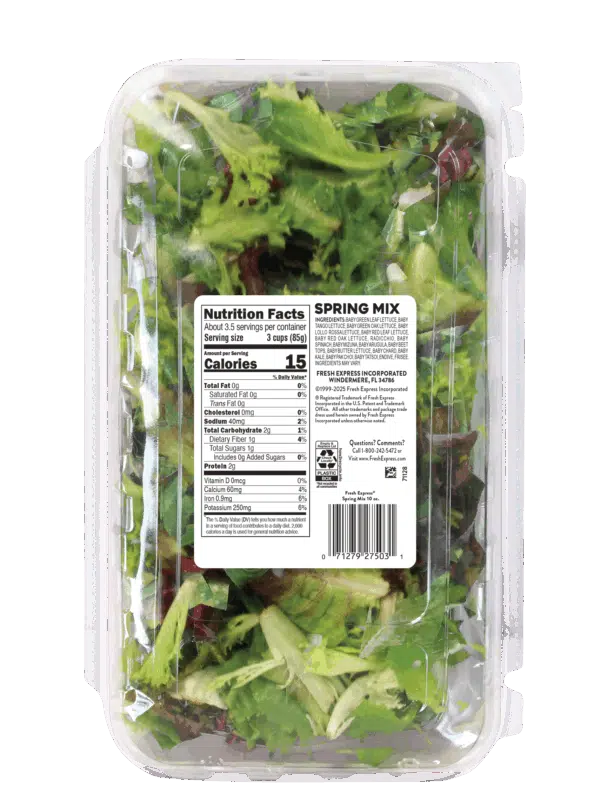 Spring Mix Clamshell