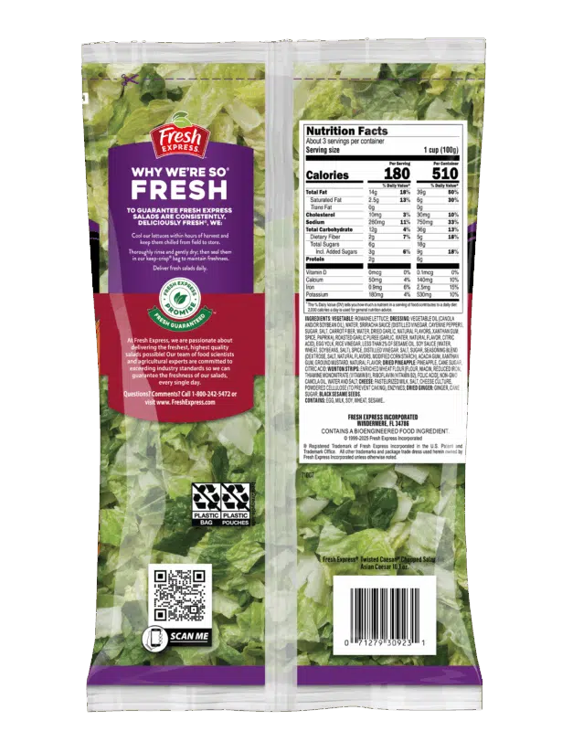 Twisted Caesar Asian Caesar Chopped Salad Kit