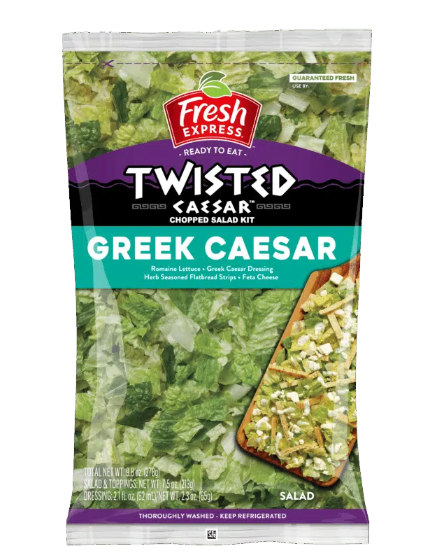 Twisted Caesar Greek Caesar Chopped Salad Kit