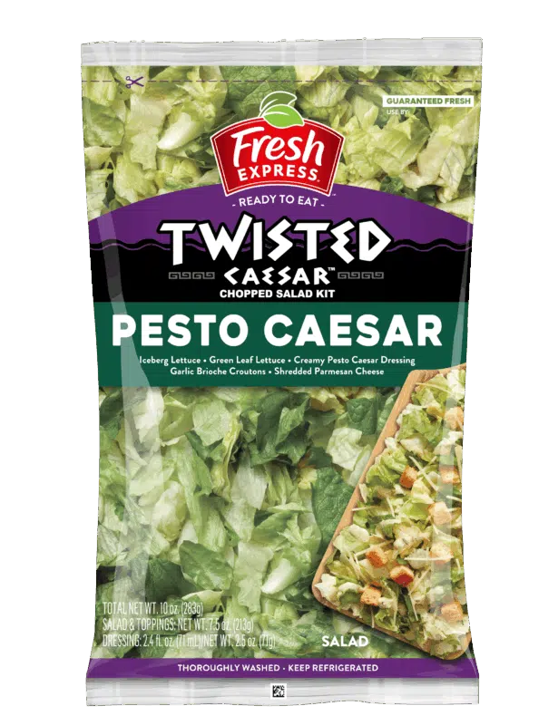 Twisted Pesto Caesar Chopped Salad Kit