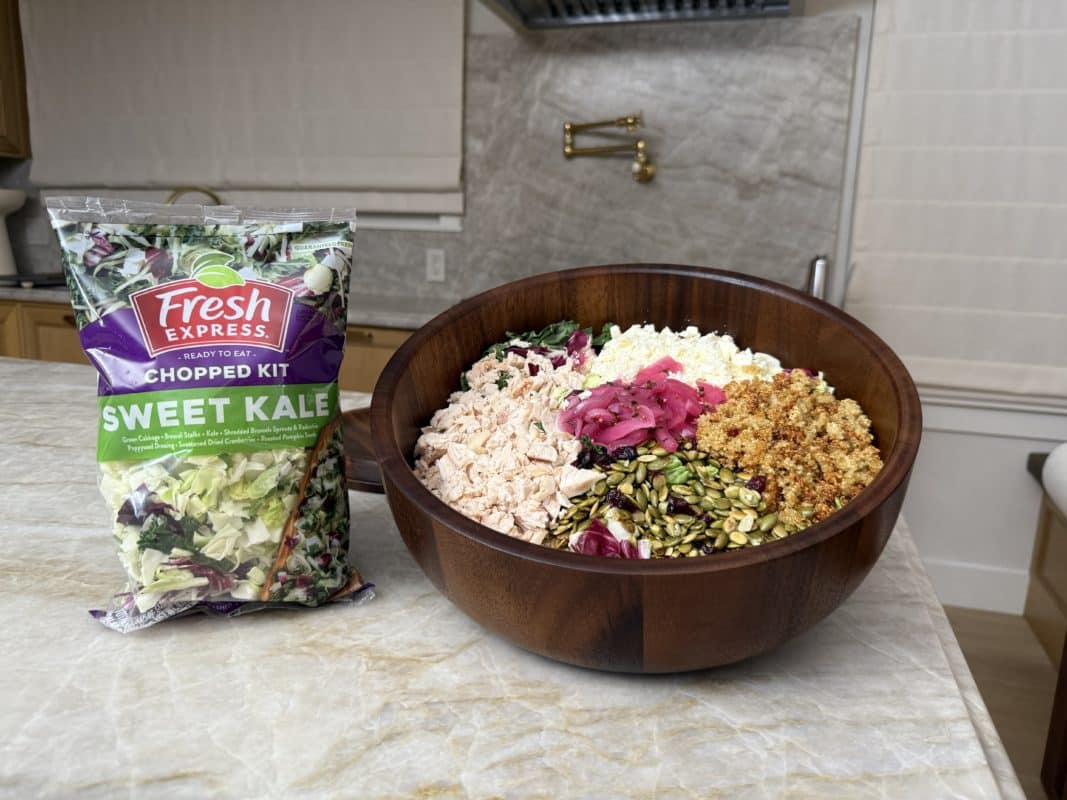 Recipe by Nicole Keshishian - Crispy Quinoa Sweet Kale Salad