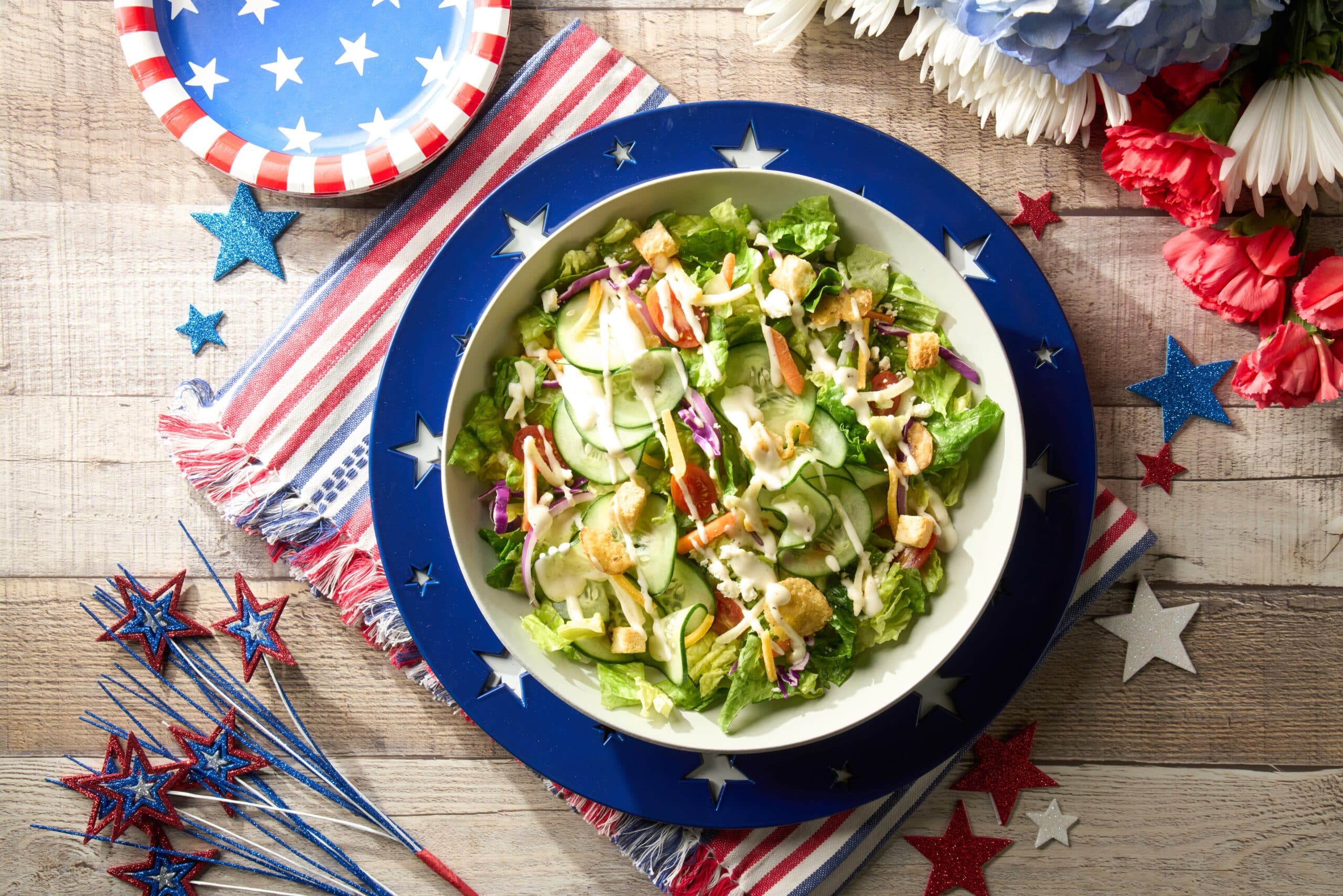 Farmhouse Ranch Spiralized Cucumber Summer Holiday Salad - Fresh Express