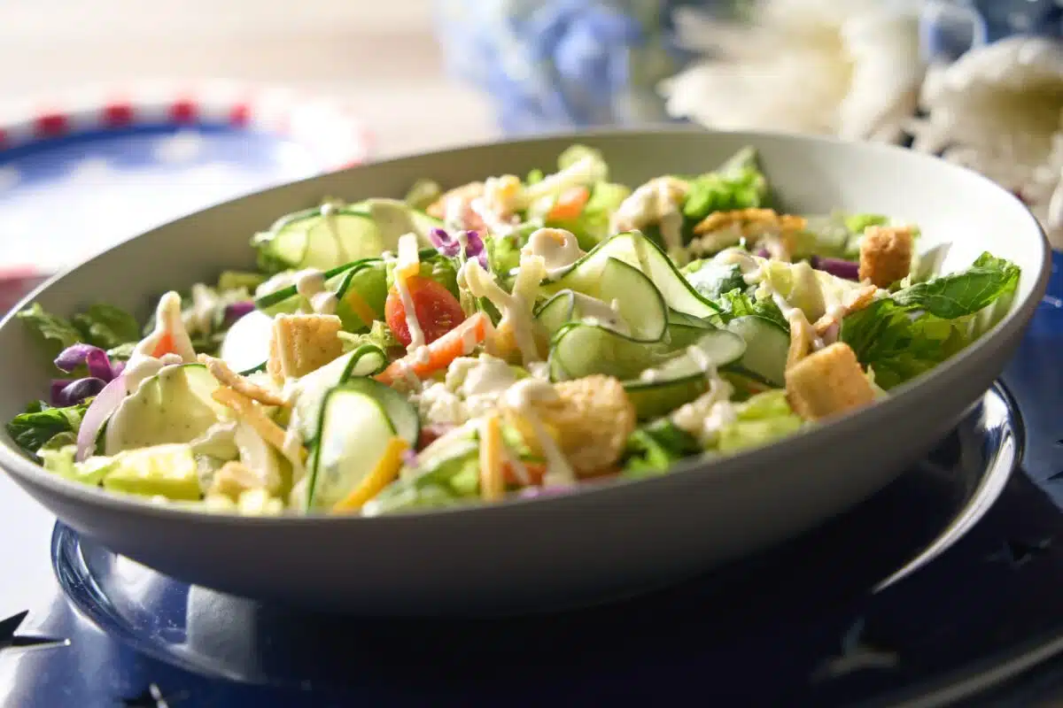 Farmhouse Ranch Spiralized Cucumber Summer Holiday