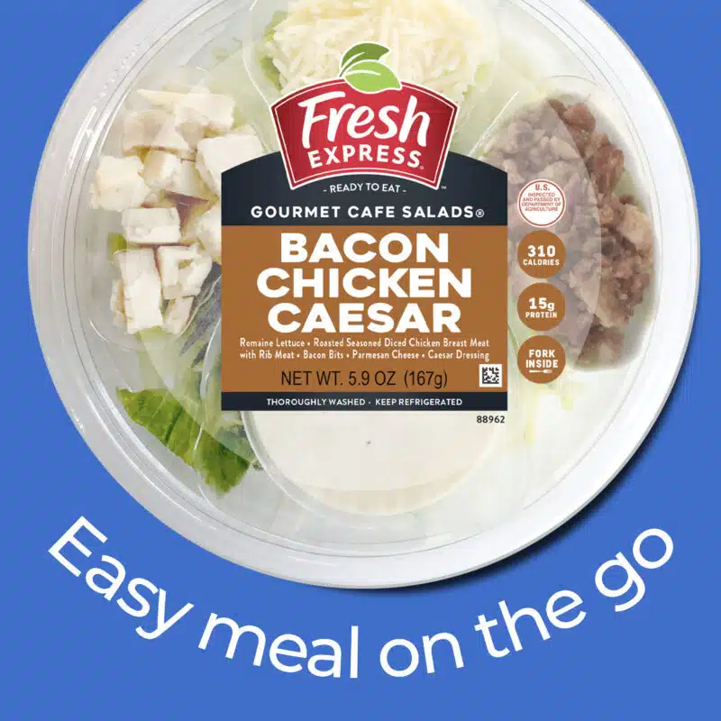 Bacon Caesar easy meal